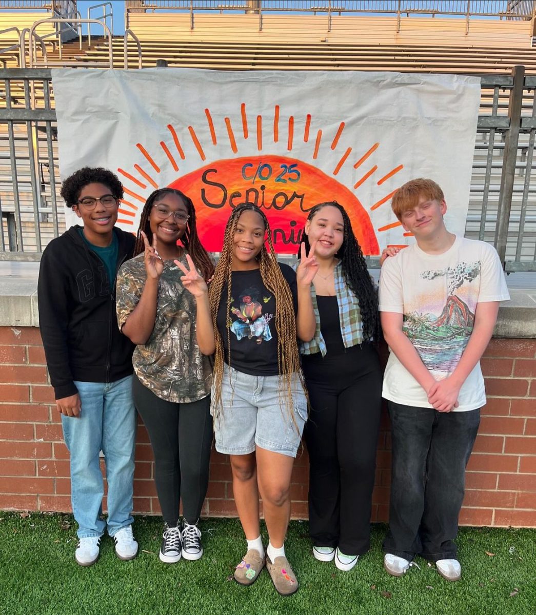 Christian Agustin, SB VP, Amaya Williams, Junior Secretary,  Madison Wilson, Junior President, Alyssa Williams, SB VP, Jaxon Smith, Junior Representative 