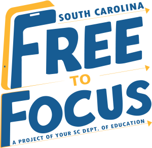 SC Free to Focus Phone Policy Graphic